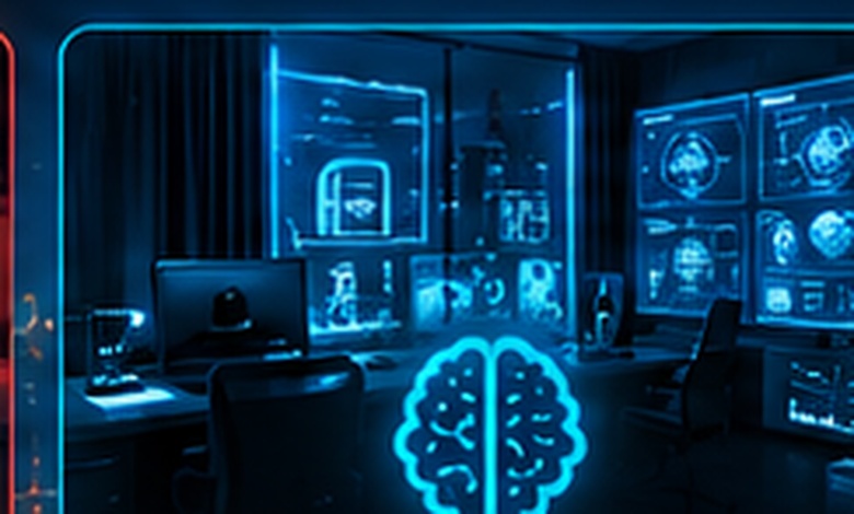 Connected AI background